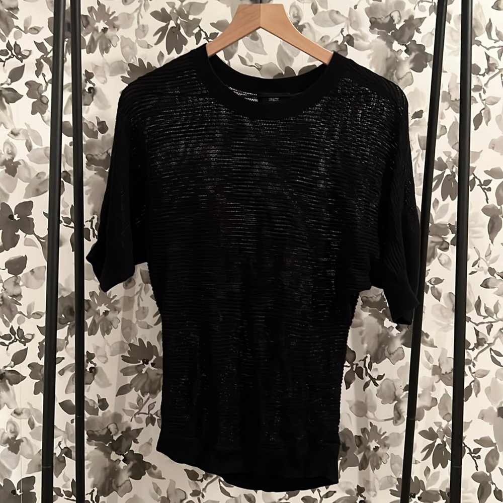 Mossimo Women’s Size Small Sheer Fitted Sweater